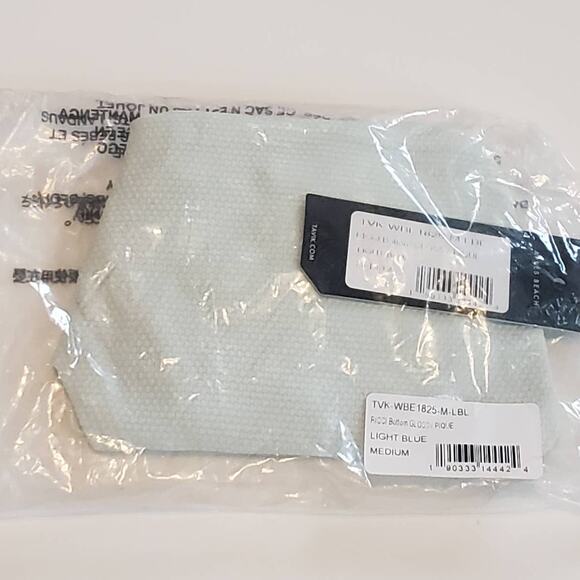 Tavik Ricci Bottom Flossy Pique Light Blue Women's Medium Swim Beach Pool - Picture 1 of 8